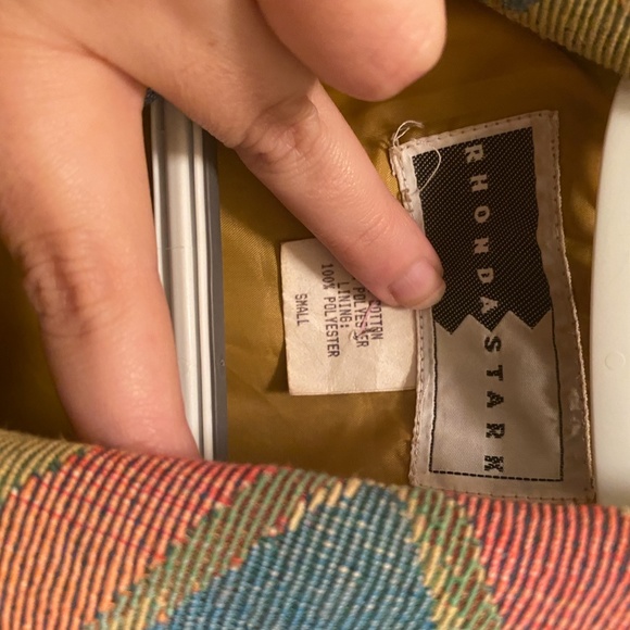 Rhonda Stark unique vintage cropped jacket - Picture 3 of 4